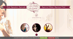 Desktop Screenshot of lessecretsdelysbeth.com